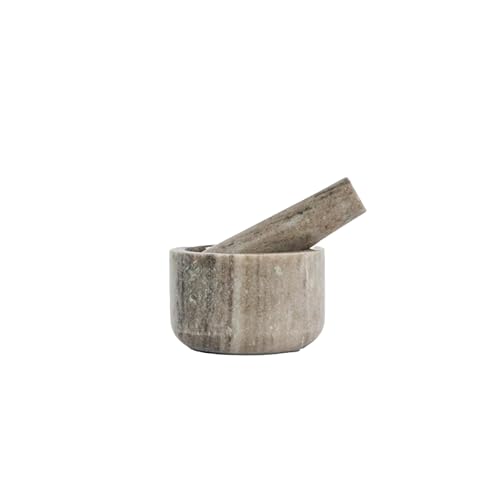 Sagaform 5018516 Mortier en marbre de travertin