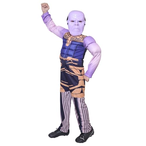 Image of Kaku Fancy Dresses Superhero Costume for Kids - Fancy Dress Outfit for Birthday, Halloween, Role Play
