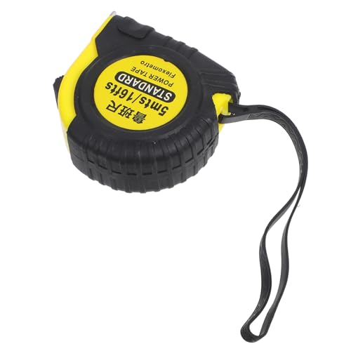 Cinta métrica de acero inoxidable retráctil con agarre ergonómico