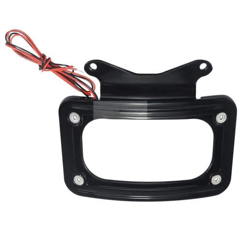 Support plaque incurvé LED moto pour rouler en Road Glide et Street