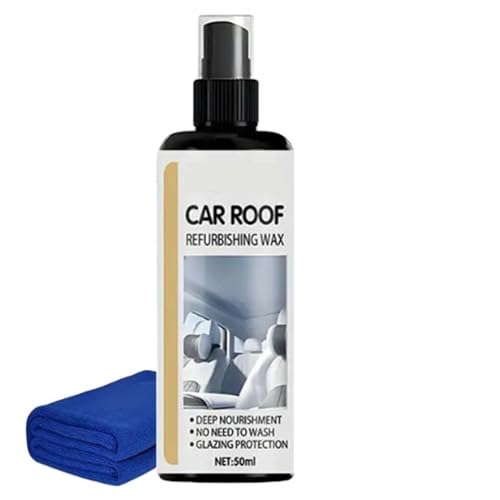 Spray restaurador de molduras de coche, 100 ml, nutritivo con toalla, restaurador de molduras de coche, protector de brillo PlastiK para camión, autocaravana, taxi, sedán, minivan, salpicadero central