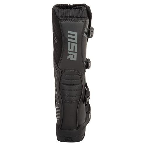 MSR Youth M3X Motocross Boots (7, Black)