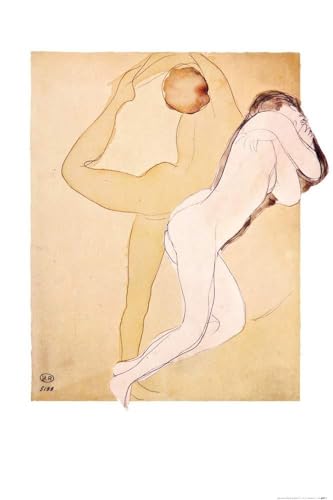 1art1 Auguste Rodin Poster Couple Féminin, 1840-1917 Affiche Murale 91x61 cm