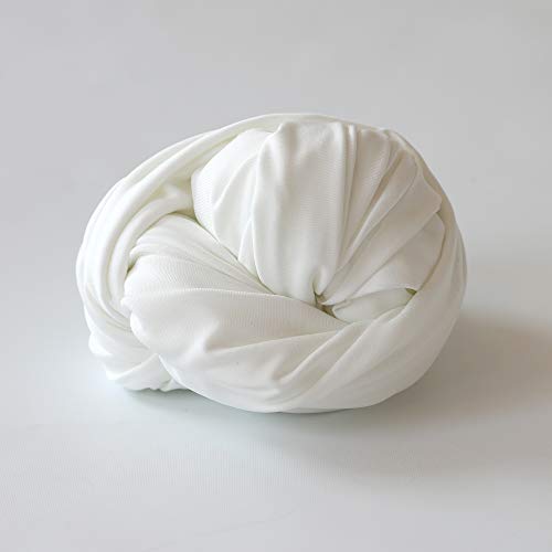 Coberllus Newborn Baby Photo Props Blanket Stretch Without Wrinkle Wrap Swaddle For Boys Girls Photography Shoot (White) #TOP5