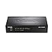D-Link Fast Ethernet Switch, 8 Port Unmanaged w/ 4 PoE Ports (802.3AF) Desktop Network Internet 10/100 Plug n Play (DES-1008PA)