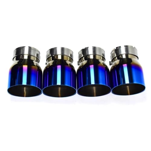 Embout d'échappement en acier noir haut de gamme pour BMW M2 F87 et M3 F80