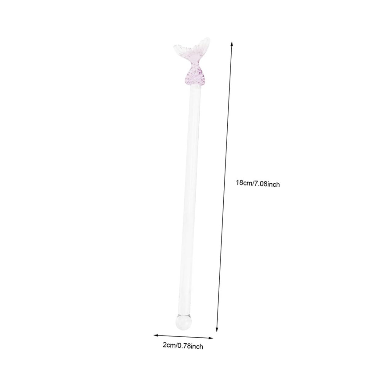 Cabilock 4Pcs Mermaid Stir Sticks Elegant Cocktail Mixing Stirrers for Coffee Juice and Milk Tea Premium Quality Drink Accessories for Parties and Home Use