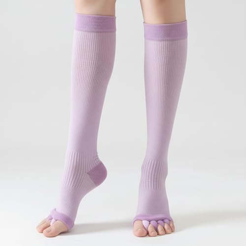 LANGFON Yoga Toe Separator Socks
