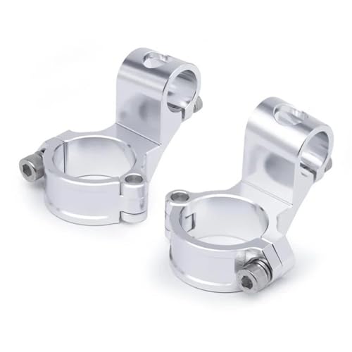 Pince de montage surélevée pour moto en aluminium usiné 37mm à 51mm
