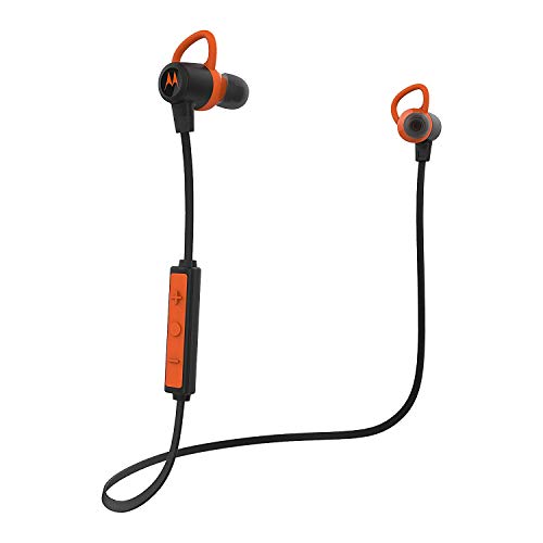 Motorola Verveloop Super Light, Wireless, Spalsh Resistant Stereo Earbuds (Supports Siri & Google Now) (Orange) #TOP23