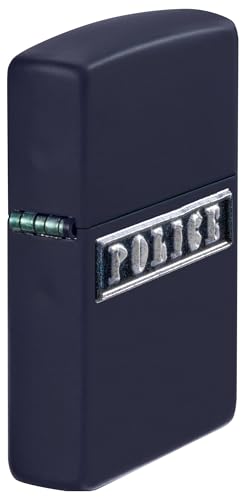 Encendedor Zippo Police Emblem Navy Matte 81710 miniatura 2