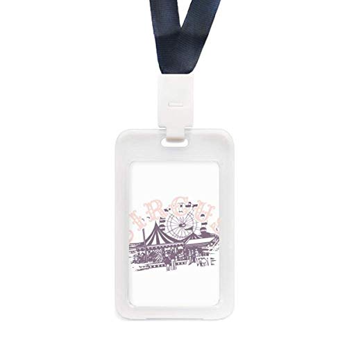 Étui de protection transparent pour cartes d'identité Circus rigide