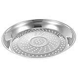 KALLORY Wok Steamer Vegetable Steamer Basket Metal Basket for Dumplings Vegetable Pot Insert Basket