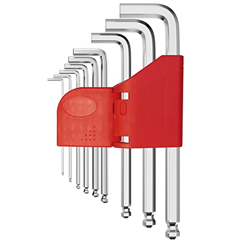 Newaner 9 pezzi 1.5-10MM chiavi a brugola con