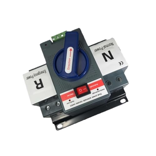 Interruptor de alimentación de respaldo 2P 63A para evitar cortes de luz con ATS 3