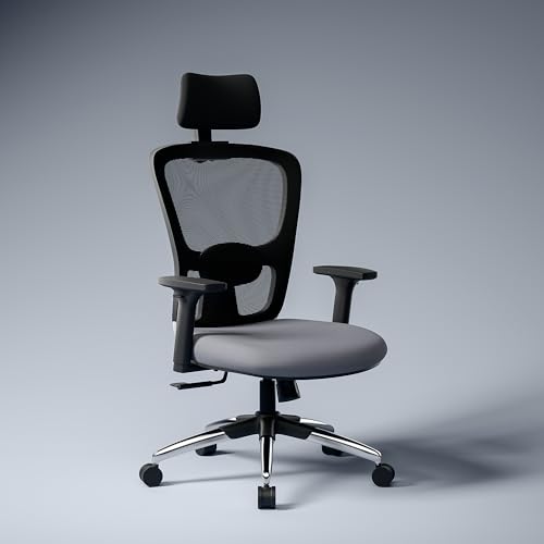 Green Soul Jupiter Superb (2024 Edition) | Ergonomic Mesh Office Chair for Work | 3 Year Warranty | Multi-Lock Synchro...