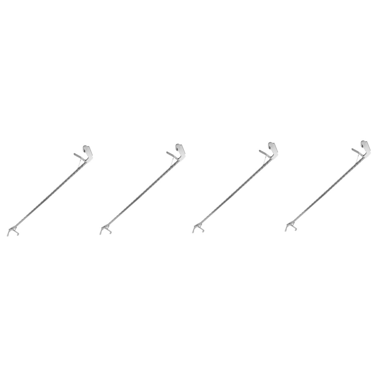 4 pezzi pinzette for rettili serpente acciaio inossidabile strumenti for granchio strumento for raccogliere lettiera strumento for afferrare strumento for afferrare serpente Pinze for serpenti Pinze f