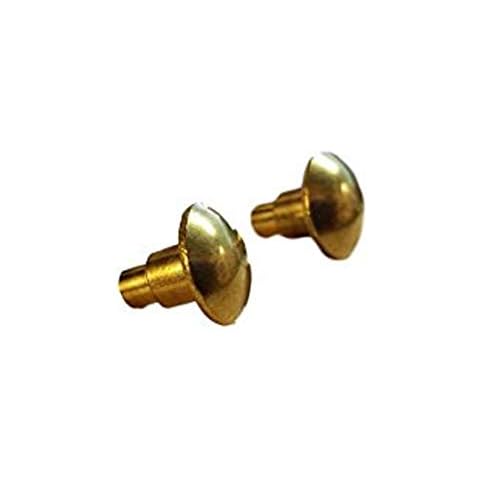 Partrade Brass Spur Buttons Cover