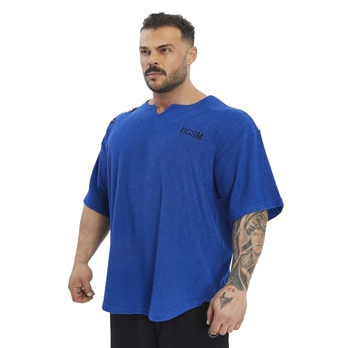 Haut d'entraînement coton absorbant texture serviette pour bodybuilding