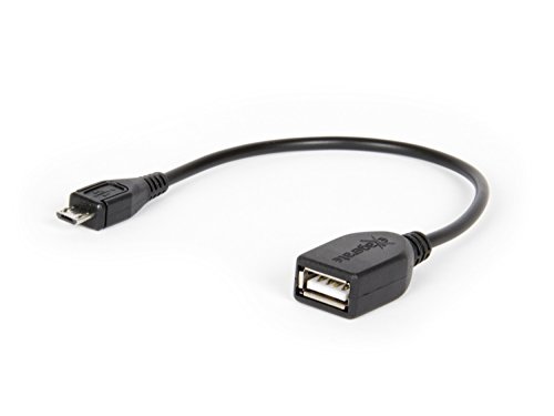 Hamlet XUMICROTG Cavo Adattatore microUSB per Tablet/PDA/eBook Reader