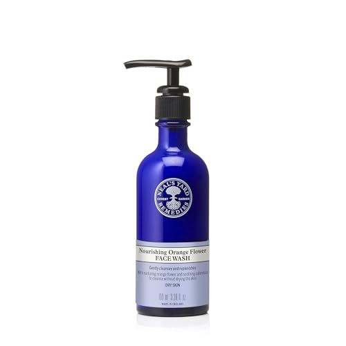 Neal's Yard Remedies Orange Flower Face Wash, Cleansing & Replenishing, With Essential Oils, Vegan & Cruelty-Free, 100ml