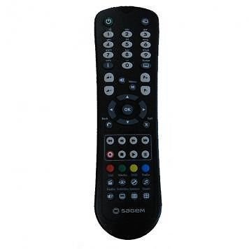 Sagem DVR6400T Freeview PVR Remote Control by Sagemcom