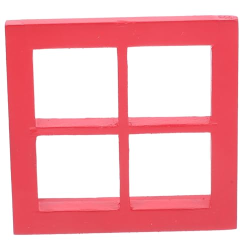 BESPORTBLE Ventana De Casa De Muñecas Miniatura Accesorio Decorativo De Madera para Muñecas Ventana DIY para Muñecas