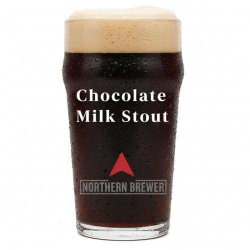 Northern Brewer - Chocolate Milk Stout Dark Ale Extract Beer Recipe Kit Makes 5 Gallons