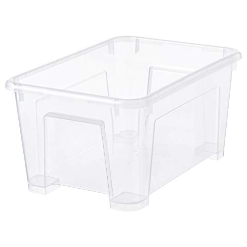 Samla Storage Box, Transparent, 28X19X14 cm/5 L