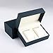 Didiseaon Pu Leather Watch Display Box for Couples, Protective Jewelry Storage Case with Flip Cover, Fashion Bracelet Organizer for Travel and Daily Use