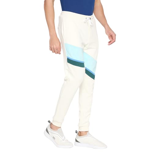 Image of Being Human Grey Regular Fit Track Pants for Men Clothing