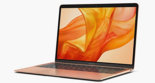 Image of Apple 2018 MacBook Air with 1.6GHz Intel Core i5, 13-inch, 16GB RAM, 512GB SSD Gold (Renewed)