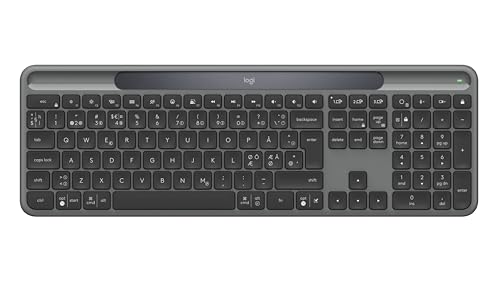 Logitech Signature Fin Solar+ Wireless Keyboard - PAN QWERTY