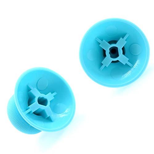 Image of Deal4GO 2-Pack OEM Thumbsticks Concave Analog Replacement for Xbox one Controller Analogue Joystick Grips (Pale Blue)
