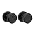Kwikset Maven Interior Passage Door Knob, Handle for Closet and Hallway Doors, Round Non-Locking Doorknob in Matte Black, with Microban Protection