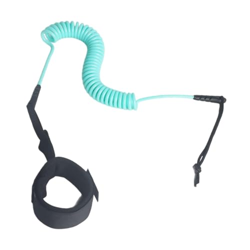 RNXRZANK Surfboard Leash for Paddleboards, Portable Leg Rope Strap for Water Activities, Light Blue