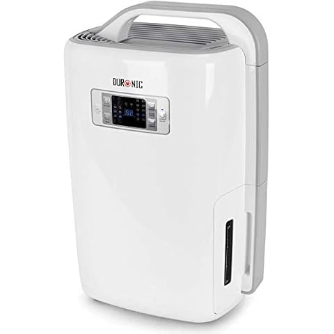 Duronic DH20 Luftentfeuchter | 20L/24h Dauerbetrieb | 330W | 4L Wasssertank | 3 leise Betriebsstufen | elektrischer Wäschetrockner | Bautrockner | Raumentfeuchter für Keller und Schlafzimmer Cover