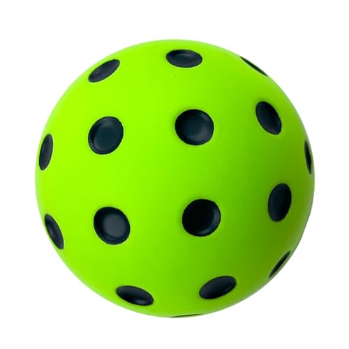 Pelotas de pickleball silenciosas – Pelota de pickleball | Pelotas de espuma para interior Pickleball, bolas de pepinillo de práctica de reducción de Oise, pelota de práctica de rebote consistente