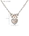 Juicy Couture Necklace Gold Tone 18