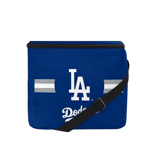 FOCO MLB Dodgers Logo Lunch Cooler 12 Pack