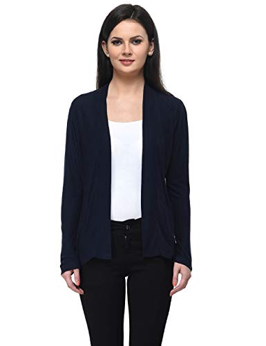 Image of Frenchtrendz Womens's Viscose Crepe Shrug(Size: XS-4XL)