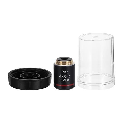 Objectif microscope 4X plan Cabilock pour éviter les distorsions d'image en laboratoire