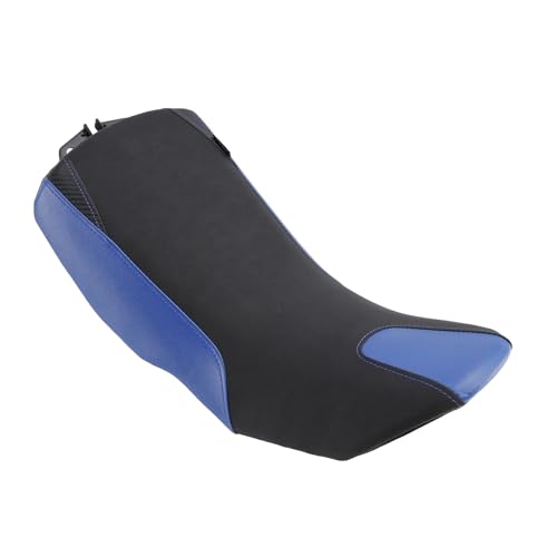 Cojín doble Raider negro y azul para asiento delantero de moto Tenere 700 2019-2024