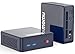 WiFi/WLAN günstig Kaufen-AWOW Mini PC Intel Alder Lake N100(bis zu 3,4GHz) 8GB DDR4 RAM 256GB M.2 SSD, Mini Desktop Computer 4K Dual Display/Type-C/W11 Pro/WiFi 5/BT5.2/Gigabit-Ethernet für Zuhause/Büro/Geschäft