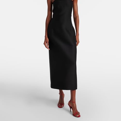 Arqa Womens Embellished Metallic Leather Sandals Slim Ankle Strap High Heels Pumps Almond Toe Slip on Stiletto Pumps Elegant Party Wedding Dress Office Shoes2