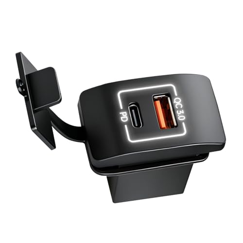 PD30W �^�C�v C ����� 18W USB �����_�u���|�[�g�Ԃ̏[�d��A�ԗ��p�l���I�[�g�o�C USB C �J�[�f�o�C�X�p�ی�t��