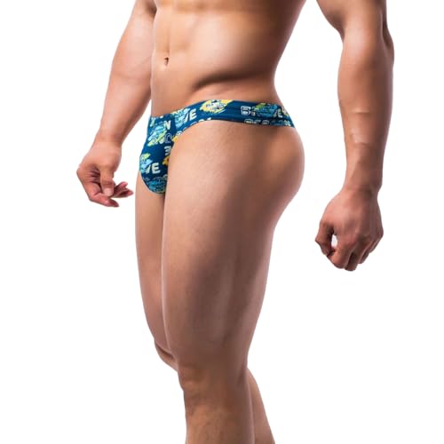 Mens Design G String Thong Underwear, Low Rise Mens Thong Panties3