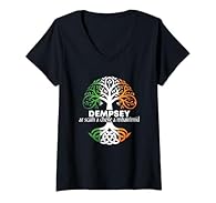 Dempsey Irish last name gift. This fun St. Patrick's Day design features a Celtic tree of life, the colors of the Irish flag, and the Gaelic wise saying, 'Ar scáth a chéile a mhairimíd' - We live in the shelter of one another. St. Patrick's Day desig...