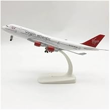 Decorated Airplane Models 20cm for British Virgin Atlantic B747 Die-cast Alloy Aircraft Model Commemorative Gifts