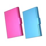 2-teiliges Visitenkartenetui Aus Aluminiumlegierung Tragbar Faltbar Namenshalter Für Chefbesprechungen Und Den Täglichen Gebrauch Büro. Schlankes Modernes Business Etui